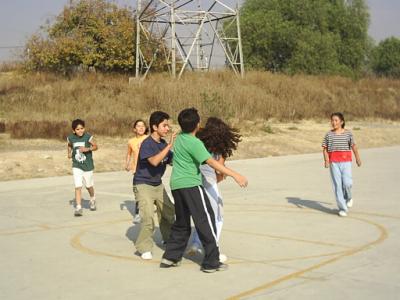 Otra toma del partido de practica