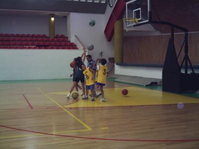 Calentamiento del partido contra Dorados